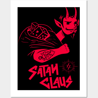 Satan claus Posters and Art